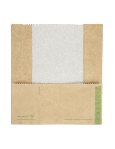 Sachets panini kraft compostables Vegware (lot de 500)