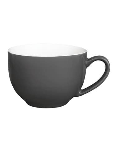 Tasses à cappuccino Olympia Café grises 340 ml (lot de 12)
