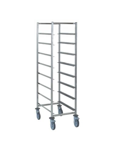 Chariot pour casiers Ă vaisselle 8 niveaux Tournus