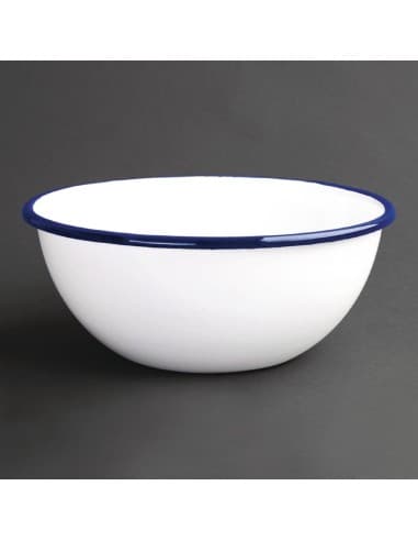 Bols en acier émaillé Olympia 155mm (lot de 6)