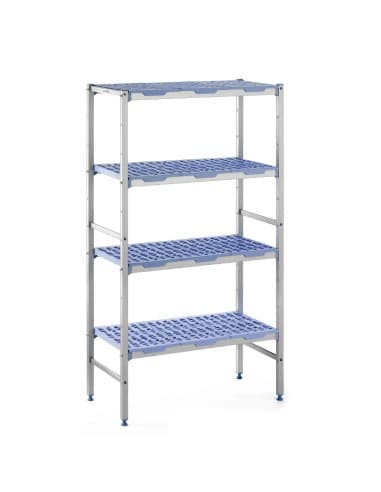 Rayonnage modulaire 4 niveaux Tournus 400 x 1092mm