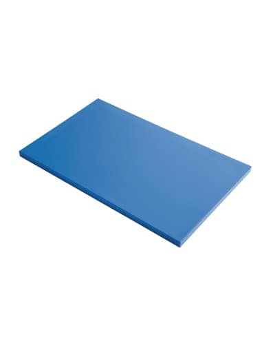 Planche à découper GN1/1 en polyéthylène haute densité Gastro M bleue