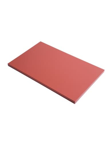 Planche à découper en polyéthylène haute densité Gastro M marron