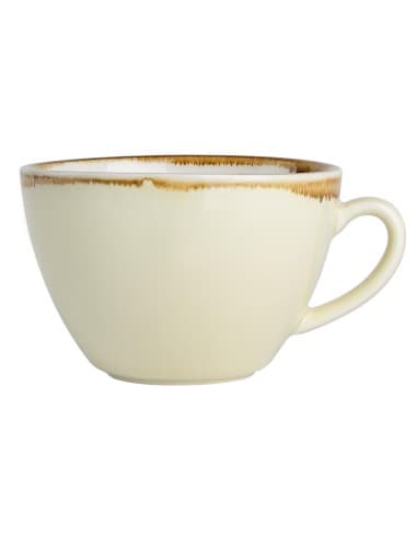 Tasses à cappuccino Olympia Kiln sable 340ml (lot de 6)