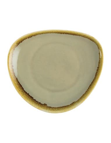 Assiettes triangulaires Olympia Kiln mousse 165mm (lot de 6)