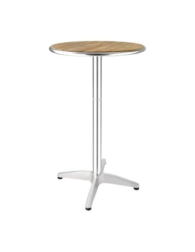 Mange-debout rond en frêne Bolero 600mm