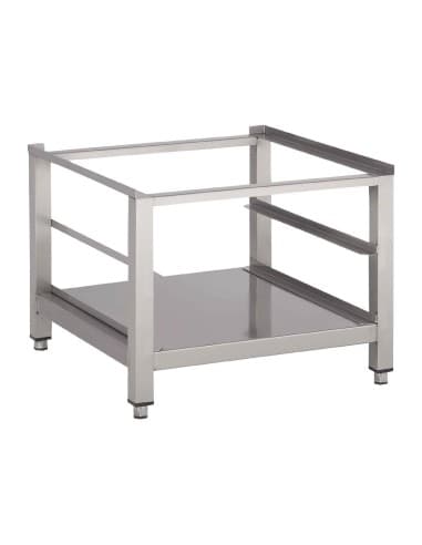 Support lave-vaisselle inox avec tablette inférieure Gastro M 600 x 600 x 400mm