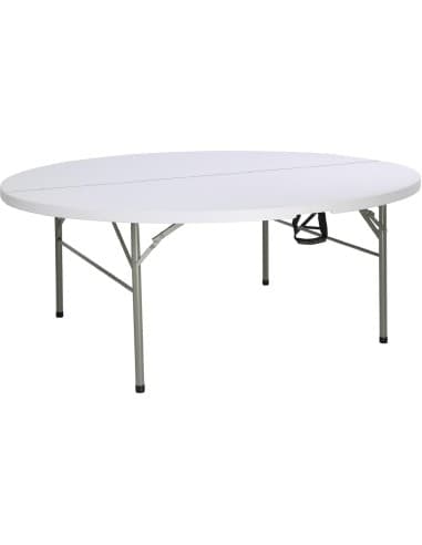 Table ronde pliante par le centre Bolero 1,8m