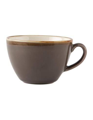Tasses à cappuccino Olympia Kiln grises 340ml (lot de 6)