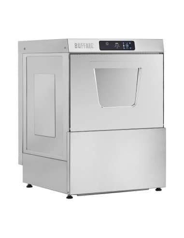 Lave-vaisselle digital dessous de comptoir Buffalo avec pompe de vidange casier 500mm