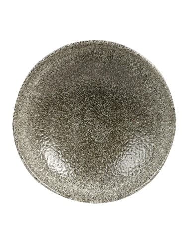 Assiettes rondes Churchill Studio Prints Raku Quartz Black 165mm (Lot de 12)