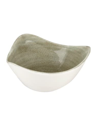 Bols triangulaires Churchill Stonecast Patina Antique Green 153mm (Lot de 12)