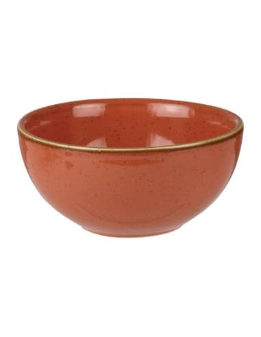 Bols à soupe Churchill Stonecast Spiced Orange 132mm (Lot de 12)