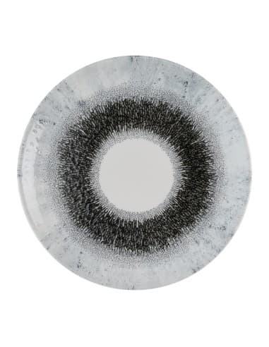 Assiettes rondes Churchill Studio Prints Fusion Black Evolve 260mm (lot de 12)