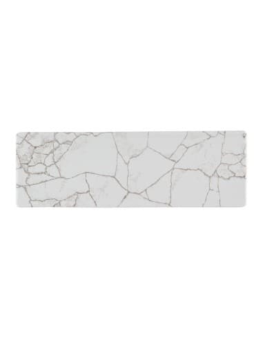 Assiettes oblongues Churchill Studio Prints Kintsugi Agate Grey 330x110mm (lot de 6)