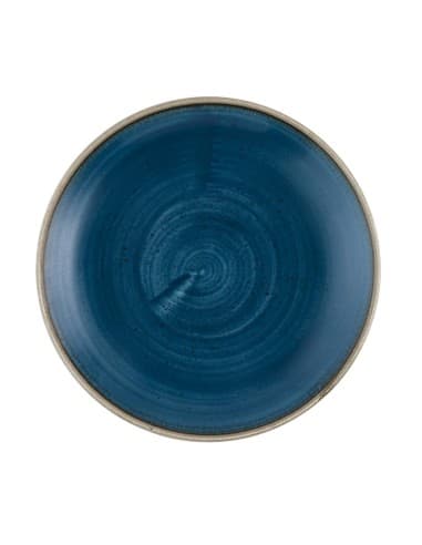 Assiettes rondes Churchill Stonecast Java Blue Evolve 165mm (lot de 12)