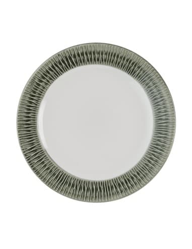 Assiettes classiques Churchill Bamboo Ceramic Spinwash Alpines 167mm (lot de 12)