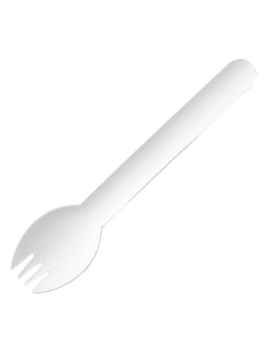 Cuillères en papier Fiesta Compostable 160 mm (lot de 100)
