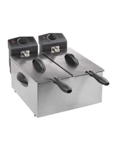 Friteuse double Tristar FR-6937 inox 2 x 3L