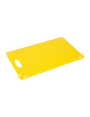 Planche à découper antidérapante professionnelle Hygiplas jaune 458x306mm