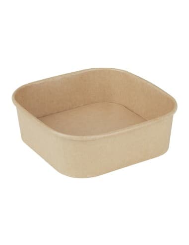 Barquettes carrées Fiesta Recyclable 1000ml (lot de 300)