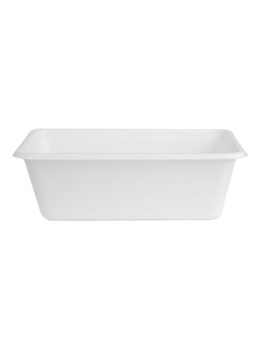Barquettes alimentaires en bagasse Fiesta Compostable 800ml (lot de 100)