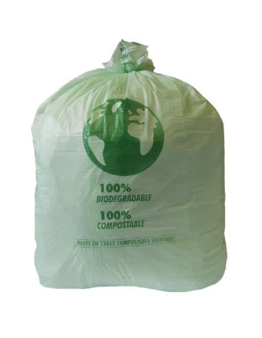 Sacs poubelle compostables Jantex 90L (lot de 20)