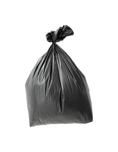 Sacs-poubelle standard noirs Jantex 80 L (lot de 200)