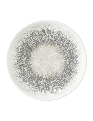Assiettes rondes Churchill Studio Prints Fusion Grey 165mm (Lot de 12)