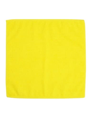 Chiffons en microfibre Jantex jaunes (lot de 5)