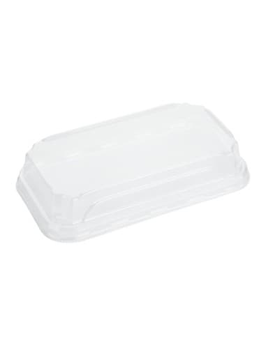Couvercles en PET pour barquettes Ă sushi No. 1 Fiesta Recyclable (lot de 300)
