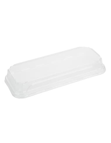 Couvercles en PET pour barquettes Ă sushi No. 2 Fiesta Recyclable (lot de 300)