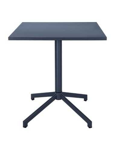 Table à plateau basculant Bolero Porto bleu ardoise 700x750 mm