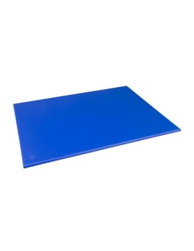 Grande planche à découper haute densité Hygiplas bleue