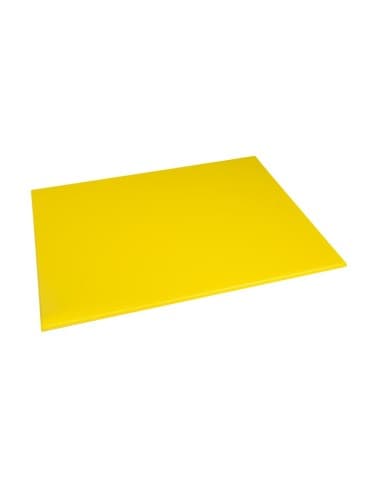 Grande planche à découper haute densité Hygiplas jaune