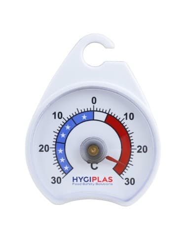 Thermomètre à cadran réfrigération congélation Hygiplas