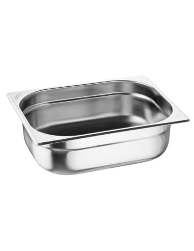 Bacs GN 1/2 en inox Nisbets Essentials 100 mm (lot de 3)