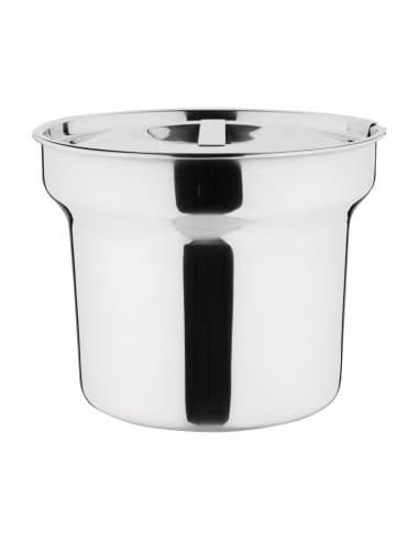 Pot à bain-marie rond avec couvercle Vogue