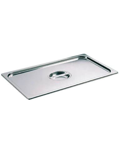 Couvercle Gastronorme GN1/2 en acier inoxydable Matfer Bourgeat