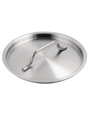 Couvercle en acier inoxydable Vogue 160mm