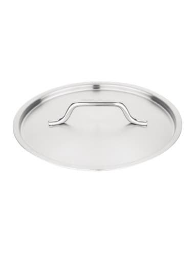Couvercle en acier inoxydable Vogue 240mm