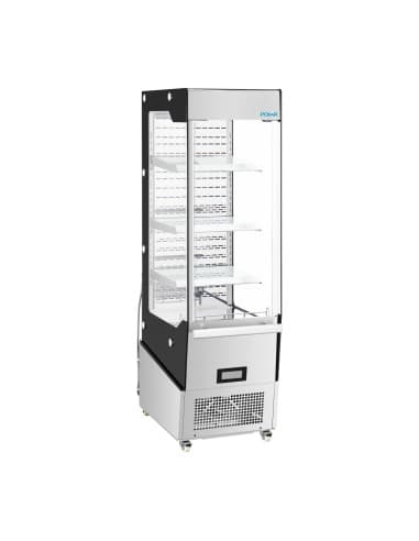 Vitrine réfrigérée positive libre-service Slimline Polar série G avec porte 220 L