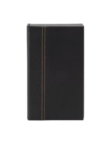 Coffret porte-addition en cuir Securit Trendy noir