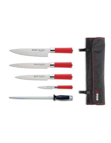 Ensemble de 5 couteaux Dick Red Spirit et étui