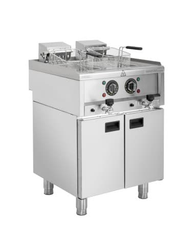Friteuse électrique double cuve Buffalo Série 600 2x 8L