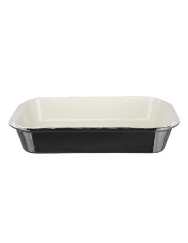 Plat à rôtir en fonte Vogue noir 405 x 250mm