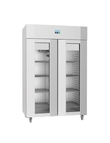 Vitrine réfrigérée positive double porte économe en énergie Polar Série U