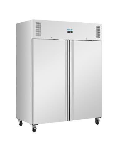 Armoire réfrigérée positive OU négative deux portes Polar série U 1300L
