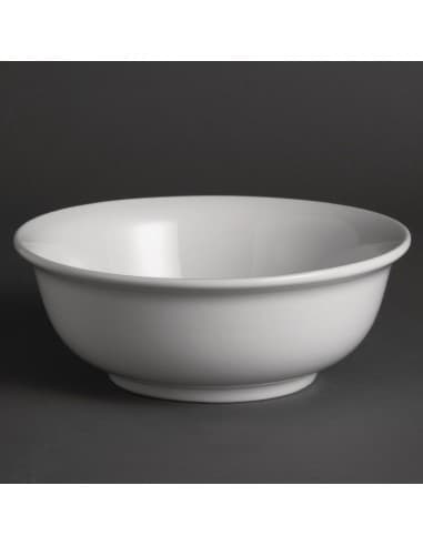 Saladiers Olympia Whiteware 200mm (lot de 6)