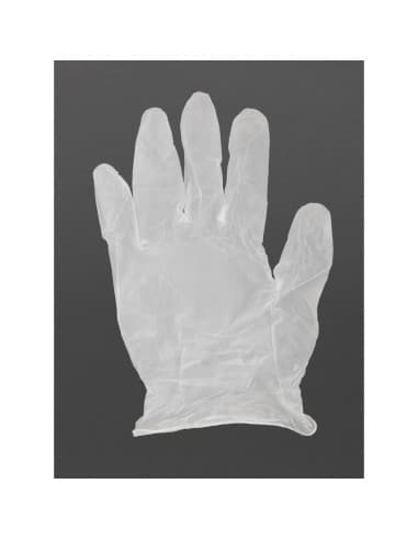 Gants vinyle non poudrés Hygiplas XL (lot de 100)